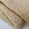 Sherpa Fleece Fabric Super Soft Stretch Material Home Decor Upholstery Dressmaking - 64"/165 cm Wide - CREAM - Image 2