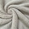 Sherpa Fleece Fabric Super Soft Stretch Material Home Decor Upholstery Dressmaking - 64"/165 cm Wide - GREY