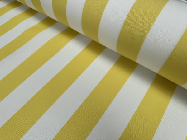 Striped DRALON Outdoor Fabric Solid Acrylic Teflon Waterproof Upholstery Material For Cushion Gazebo Beach - 125"/320cm Wide - Image 16
