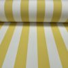 Yellow & White Striped DRALON Outdoor Fabric Acrylic Teflon Waterproof Upholstery Material For Cushion Gazebo Beach - 125"/320cm Wide - Image 2