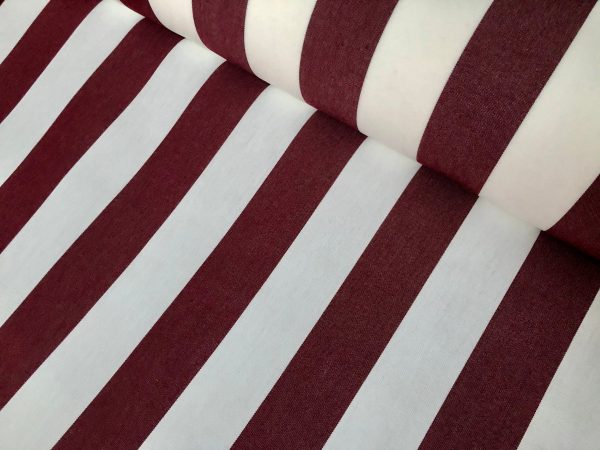 Striped DRALON Outdoor Fabric Solid Acrylic Teflon Waterproof Upholstery Material For Cushion Gazebo Beach - 125"/320cm Wide - Image 12