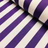 Striped DRALON Outdoor Fabric Solid Acrylic Teflon Waterproof Upholstery Material For Cushion Gazebo Beach - 63"/160cm Wide - Image 2