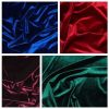 Velvet Decor Fabric Soft Strong Velour 2 Way Stretch Material - Home Decor, Curtains, Upholstery, Dress - 160cm Wide