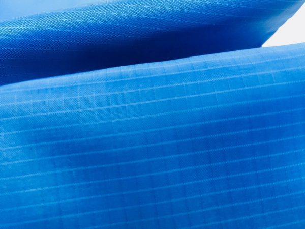 Ripstop Spinnaker Lightweight Fabric Kite Marine Material Nylon Water Resistant Cloth 150cm or 59'' Wide - BLUE