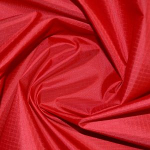 Ripstop Spinnaker Lightweight Fabric Kite Marine Material Nylon Water Resistant Cloth 155cm or 61'' Wide - RED