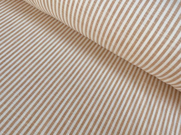 Candy Stripe Linen Fabric Light Cotton Material Cute Striped White Lines Home Decor, Dressmaking - 59" or 150cm wide - Image 28