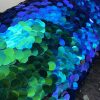 18mm Large Sequin Fabric Glitter Stretch Material - Backdrop, Dress Making, Home Decoration - 130cm wide - Sparkling Paillettes - Image 15