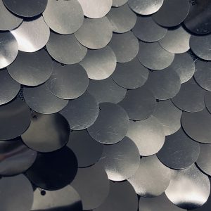black sequin fabric