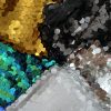 18mm Large Sequin Fabric Glitter Stretch Material - Backdrop, Dress Making, Home Decoration - 130cm wide - Sparkling Paillettes