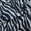 Black Tiger Fabric Zebra Stripes Animal Print Cotton Linen Blend Home Decor, Curtain, Dressmaking 135-140cm Wide - Image 2