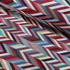 Chevron Woven Gobelin Fabric Home Decor Tapestry Material for Curtains, Upholstery  - 55"/140cm Wide - Multicolour - Image 3