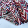 Chevron Woven Gobelin Fabric Home Decor Tapestry Material for Curtains, Upholstery  - 55"/140cm Wide - Multicolour - Image 6