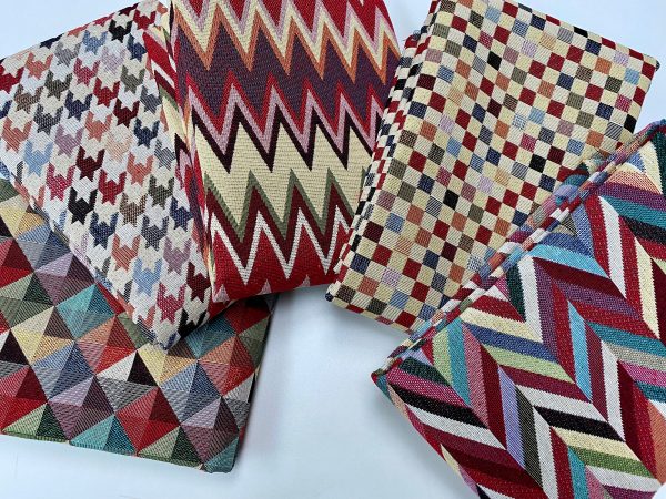 Gobelin Woven Collection Fabric Home Decor Tapestry Material for Curtains, Upholstery  - 55"/140cm Wide - Multicolour