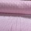 HEART Supersoft Dimple Fleece Fabric Plush Cuddle Soft - 160cm (63 inches) wide - BABY PINK Hearts - Image 4