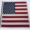 Large USA America Stars and Stripes Flag Retro Linen Look Heavy Jacquard Gobelin Upholstery Cotton Cushion Panel Fabric 70x70cm or 27''x27'' - Image 7
