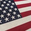 Large USA America Stars and Stripes Flag Retro Linen Look Heavy Jacquard Gobelin Upholstery Cotton Cushion Panel Fabric 70x70cm or 27''x27'' - Image 6