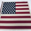 Large USA America Stars and Stripes Flag Retro Linen Look Heavy Jacquard Gobelin Upholstery Cotton Cushion Panel Fabric 70x70cm or 27''x27'' - Image 5
