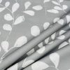 Eucalyptus Leaves Tropical Leaf Fabric Material for Home Decor Curtain Upholstery - 55" or 140cm Wide - Grey - Image 5