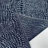 Snake Gobelin Jacquard Fabric Home Decor Metallic Look Tapestry Material for Curtains Upholstery  110" or 280cm EXTRA Wide - Black & Silver - Image 6