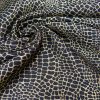 Snake Gobelin Jacquard Fabric Home Decor Metallic Look Tapestry Material for Curtains, Upholstery  - 55" or 140cm Wide - Black & Gold - Image 6