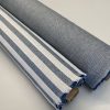 Linen Look Plain Culla Fabric Furnishing Curtain Upholstery Dressmaking Cotton Material 55"/140cm Wide Canvas - DENIM BLUE - Image 4
