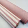 Linen Look Plain Culla Fabric Furnishing Curtain Upholstery Dressmaking Cotton Material 55"/140cm Wide Canvas - DUSTY PINK - Image 4