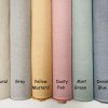 Linen Look Plain Culla Fabric Furnishing Curtain Upholstery Dressmaking Cotton Material 55"/140cm Wide Canvas - YELLOW MUSTARD - Image 7