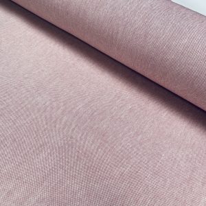 Linen Look Plain Culla Fabric Furnishing Curtain Upholstery Dressmaking Cotton Material 55"/140cm Wide Canvas - DUSTY PINK