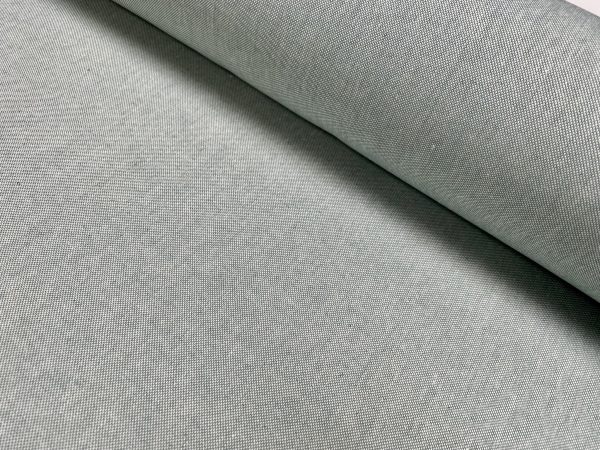 Linen Look Plain Culla Fabric Furnishing Curtain Upholstery Dressmaking Cotton Material 55"/140cm Wide Canvas - MINT GREEN
