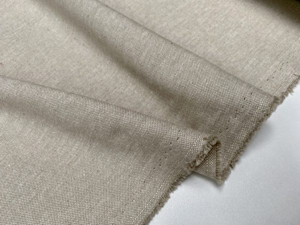 Linen Look Plain Culla Fabric Furnishing Curtain Upholstery Dressmaking Cotton Material 55"/140cm Wide Canvas - Image 3