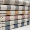 Linen Look White STRIPES Culla Fabric Furnishing Curtain Upholstery Dressmaking Cotton Material 110"/280cm EXTRA Wide Canvas - Image 14