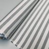 Linen Look White STRIPES Culla Fabric Furnishing Curtain Upholstery Dressmaking Cotton Material 110"/280cm EXTRA Wide Canvas - Image 7