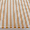 Linen Look White STRIPES Culla Fabric Furnishing Curtain Upholstery Dressmaking Cotton Material 110″/280cm EXTRA Wide Canvas - Yellow Mustard - Image 4
