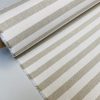 Linen Look White STRIPES Culla Fabric Furnishing Curtain Upholstery Dressmaking Cotton Material 110"/280cm EXTRA Wide Canvas - Image 13