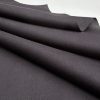 CLEARANCE SALE Plain Cotton Fabric Material for Home Decor Curtains Dressmaking Scrubs - 120cm Wide - Black - Image 2