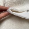 Boucle Upholstery Fabric For Home Decor Cushion Textile Oyster Chair Soft Wool Bouclé Material - 145cm - Cream off White - Image 4