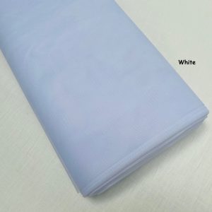 Dress TUTU Skirt Net Fabric Draping Tulle Curtains Mesh Wedding Decor Material 174cm (68") Wide - WHITE