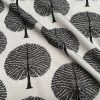 BLACK Mulberry Tree 100% Cotton Fabric Natural Material Home Decor Curtain Upholstery - 55" or 140cm Wide Canvas - Image 5