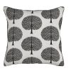 BLACK Mulberry Tree 100% Cotton Fabric Natural Material Home Decor Curtain Upholstery - 55" or 140cm Wide Canvas - Image 9