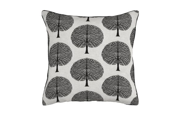 BLACK Mulberry Tree 100% Cotton Fabric Natural Material Home Decor Curtain Upholstery - 55" or 140cm Wide Canvas - Image 9