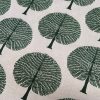 GREEN Mulberry Tree 100% Cotton Fabric Natural Material Home Decor Curtain Upholstery - 55" or 140cm Wide Canvas - Image 4