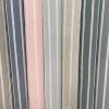 Linen Look Jacquard Striped Fabric Home Decor Curtain Upholstery Material - 110" or 280cm EXTRA wide - Natural - Image 4