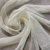 50m- Mull Muslin 100% Cotton Fabric Voile Curtains Fine Unbleached Cheesecloth Linen Look Wedding Table Runner - 140cm wide - Ecru Cream - Image 6