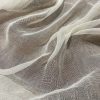 50m- Mull Muslin 100% Cotton Fabric Voile Curtains Fine Unbleached Cheesecloth Linen Look Wedding Table Runner - 140cm wide - Ecru Cream - Image 7