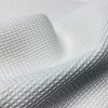 MINI Cotton WAFFLE Pique Honeycomb Fabric Material - Bathrobe Gown Towel Cushion -  150cm wide - WHITE - Image 2
