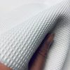 MINI Cotton WAFFLE Pique Honeycomb Fabric Material - Bathrobe Gown Towel Cushion -  150cm wide - WHITE - Image 3