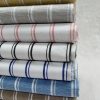 Silky Linen Blend Marine Stripe Fabric Light White Striped Material Home Decor, Dressmaking - 57" or 145cm wide - Image 2