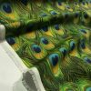 Peacock Feathers Digital Print Fabric Home Decor Upholstery Curtains Dressmaking Cotton Material - 280cm EXTRA wide - Image 5