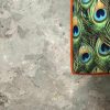 Peacock Feathers Digital Print Fabric Home Decor Upholstery Curtains Dressmaking Cotton Material - 140cm wide - Image 8