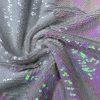 Mermaid Reversible 5mm Sequin Fabric Flip Two Tone Material Home Decor Dressmaking - 130cm wide - Image 11